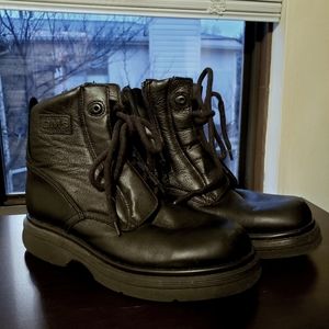 black dr. martens boots